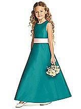 Front View Thumbnail - Jade & Blush Flower Girl Dress FL4062