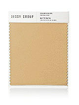 Front View Thumbnail - Venetian Gold Matte Satin Fabric Swatch