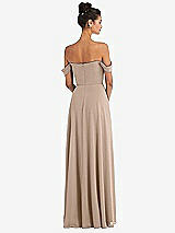 Alt View 2 Thumbnail - Topaz Off-the-Shoulder Draped Neckline Maxi Dress