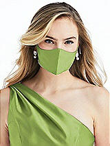 Alt View 2 Thumbnail - Mojito Satin Twill Reusable Face Mask