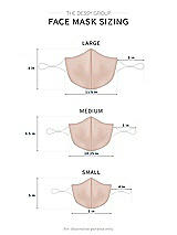 Alt View 1 Thumbnail - Cameo Crepe Reusable Face Mask