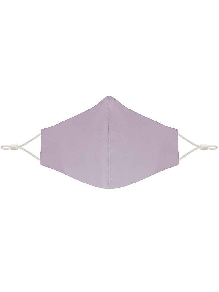 Front View - Lilac Haze Crepe Reusable Face Mask