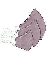 Rear View Thumbnail - Lilac Dusk Soft Jersey Reusable Face Mask