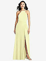 Front View Thumbnail - Butter Yellow Bella Bridesmaids Dress BB129