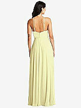 Rear View Thumbnail - Butter Yellow Bella Bridesmaids Dress BB129