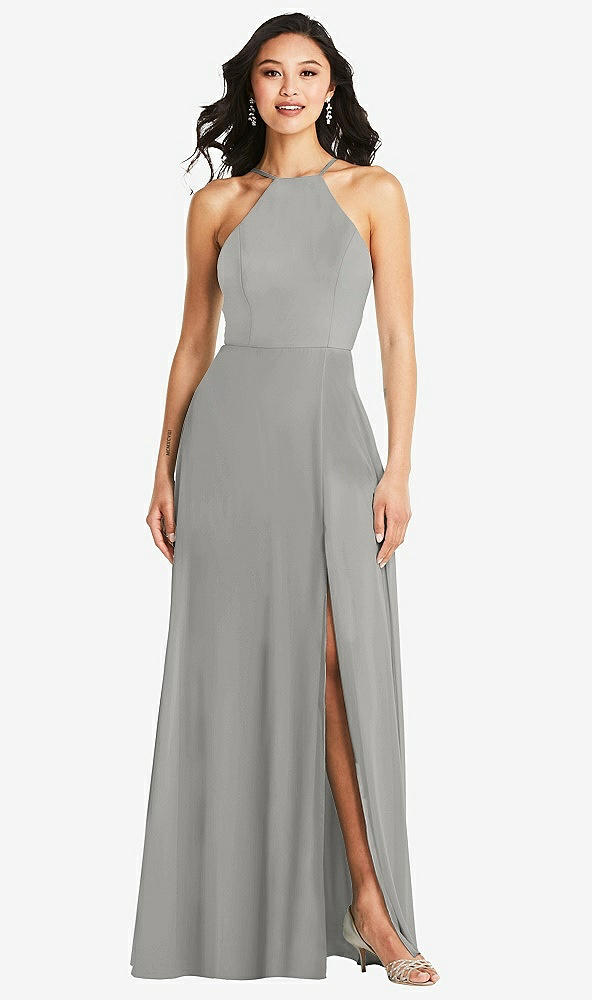 Front View - Chelsea Gray Bella Bridesmaids Dress BB129