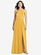 Front View Thumbnail - NYC Yellow Bella Bridesmaids Dress BB129