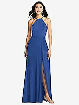 Front View Thumbnail - Classic Blue Bella Bridesmaids Dress BB129