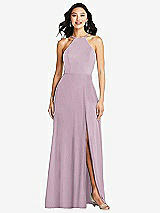 Front View Thumbnail - Suede Rose Bella Bridesmaids Dress BB129