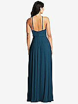 Rear View Thumbnail - Atlantic Blue Bella Bridesmaids Dress BB129