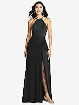 Front View Thumbnail - Black Bella Bridesmaids Dress BB129