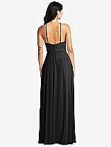 Rear View Thumbnail - Black Bella Bridesmaids Dress BB129