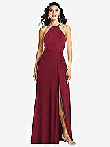 Front View Thumbnail - Burgundy Bella Bridesmaids Dress BB129