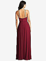 Rear View Thumbnail - Burgundy Bella Bridesmaids Dress BB129