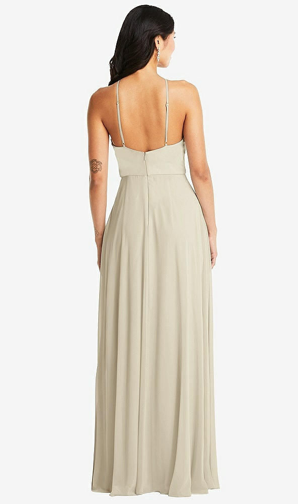 Back View - Champagne Bella Bridesmaids Dress BB129