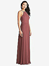 Side View Thumbnail - English Rose Bella Bridesmaids Dress BB129