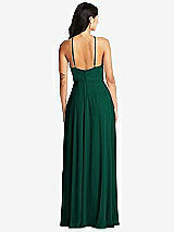 Rear View Thumbnail - Hunter Green Bella Bridesmaids Dress BB129