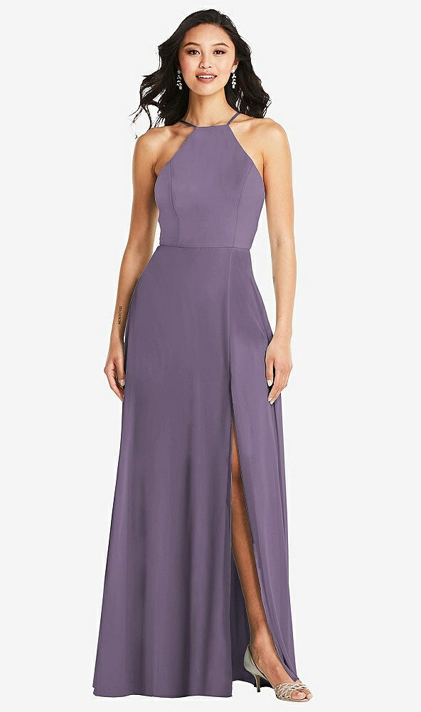 Front View - Lavender Bella Bridesmaids Dress BB129