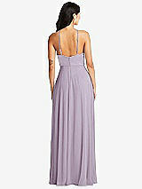 Rear View Thumbnail - Lilac Haze Bella Bridesmaids Dress BB129