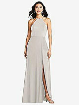 Front View Thumbnail - Oyster Bella Bridesmaids Dress BB129