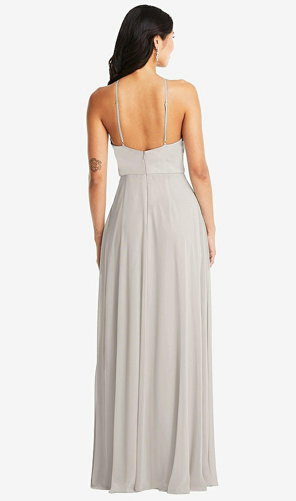 Back View - Oyster Bella Bridesmaids Dress BB129