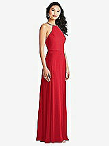 Side View Thumbnail - Parisian Red Bella Bridesmaids Dress BB129