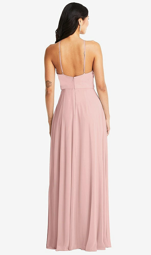 Back View - Rose - PANTONE Rose Quartz Bella Bridesmaids Dress BB129