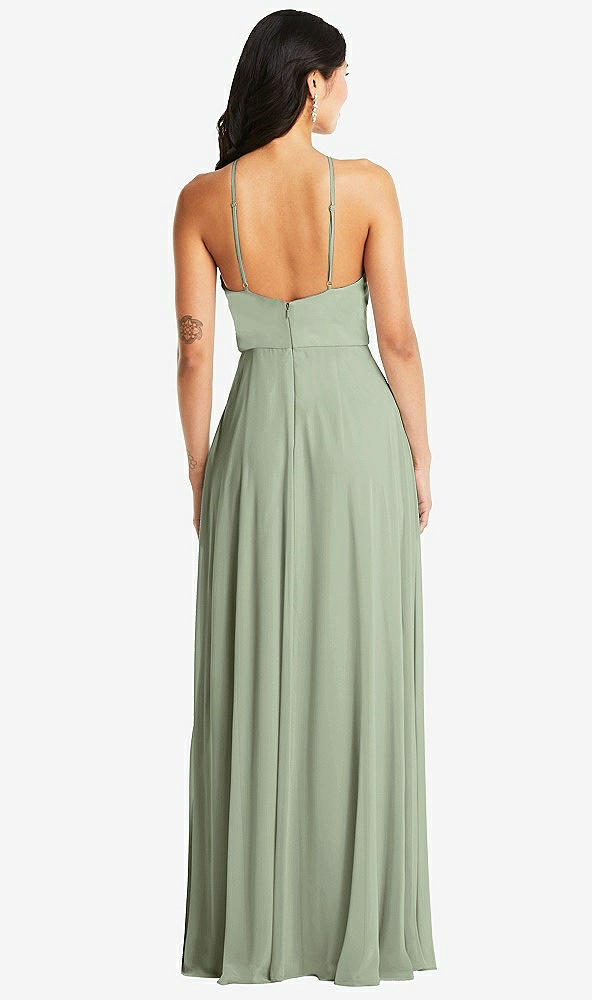 Back View - Sage Bella Bridesmaids Dress BB129