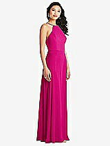 Side View Thumbnail - Think Pink Bella Bridesmaids Dress BB129