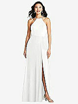 Front View Thumbnail - White Bella Bridesmaids Dress BB129