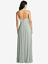 Rear View Thumbnail - Willow Green Bella Bridesmaids Dress BB129