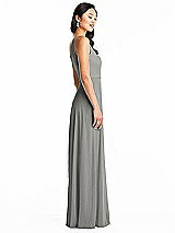 Side View Thumbnail - Chelsea Gray Bella Bridesmaids Dress BB130