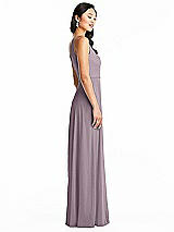 Side View Thumbnail - Lilac Dusk Bella Bridesmaids Dress BB130