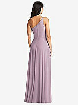 Rear View Thumbnail - Suede Rose Bella Bridesmaids Dress BB130