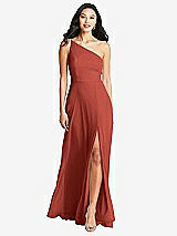 Front View Thumbnail - Amber Sunset Bella Bridesmaids Dress BB130