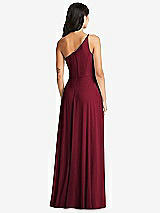 Rear View Thumbnail - Burgundy Bella Bridesmaids Dress BB130