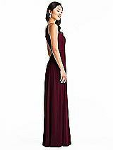 Side View Thumbnail - Cabernet Bella Bridesmaids Dress BB130