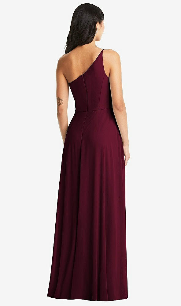 Back View - Cabernet Bella Bridesmaids Dress BB130