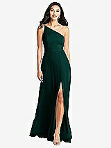 Front View Thumbnail - Evergreen Bella Bridesmaids Dress BB130