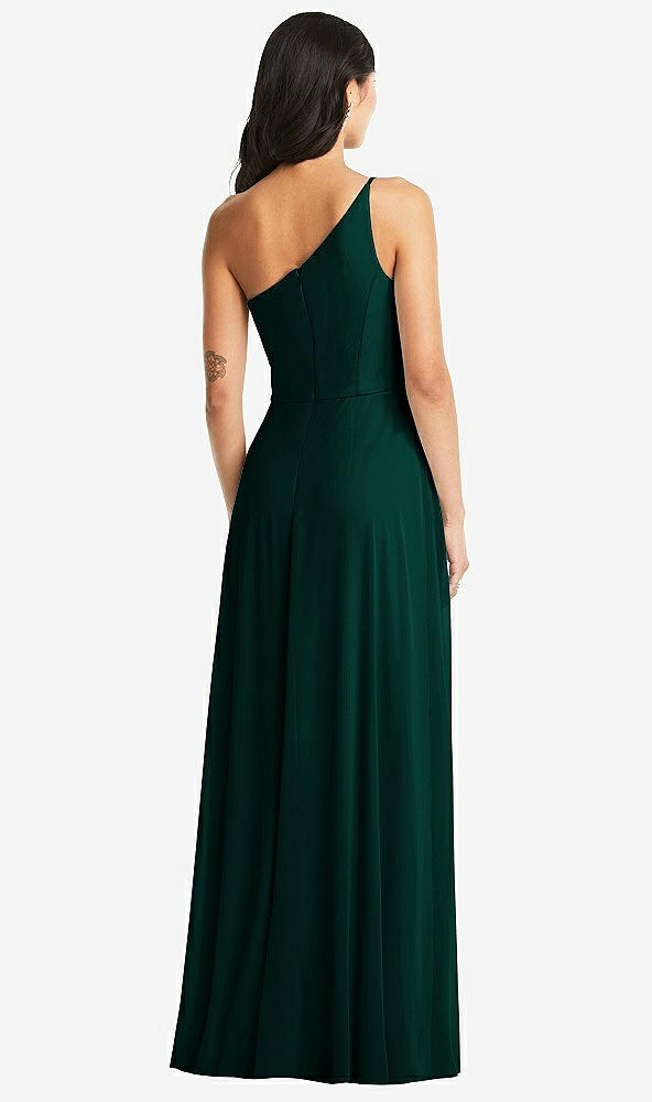 Back View - Evergreen Bella Bridesmaids Dress BB130