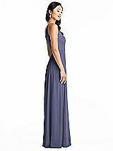 Side View Thumbnail - French Blue Bella Bridesmaids Dress BB130