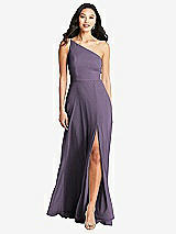 Front View Thumbnail - Lavender Bella Bridesmaids Dress BB130