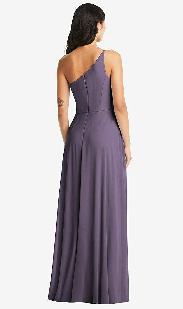 Back View - Lavender Bella Bridesmaids Dress BB130