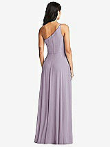 Rear View Thumbnail - Lilac Haze Bella Bridesmaids Dress BB130