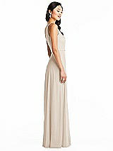 Side View Thumbnail - Oat Bella Bridesmaids Dress BB130