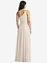 Rear View Thumbnail - Oat Bella Bridesmaids Dress BB130