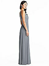 Side View Thumbnail - Platinum Bella Bridesmaids Dress BB130