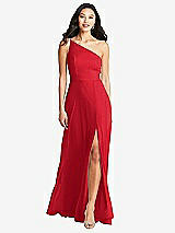 Front View Thumbnail - Parisian Red Bella Bridesmaids Dress BB130