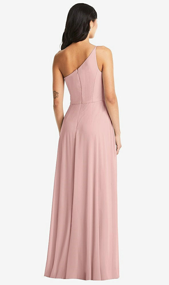 Back View - Rose - PANTONE Rose Quartz Bella Bridesmaids Dress BB130