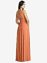 Rear View Thumbnail - Sweet Melon Bella Bridesmaids Dress BB131